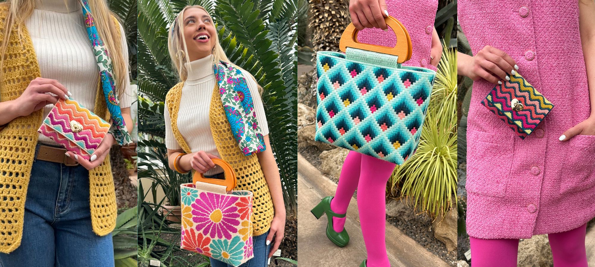 Retro Fiber Arts Made Modern